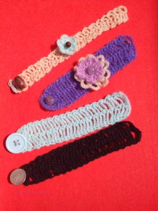 Pulseras pañuelo